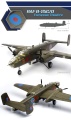 Zdjęcie dodatkowe produktu RAF B-25C/D European Theatre 1:48 Academy 12339
