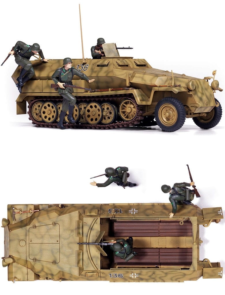 Zdjęcie dodatkowe produktu Sd.Kfz.251/1 Ausf. C 1:35 Academy 13540