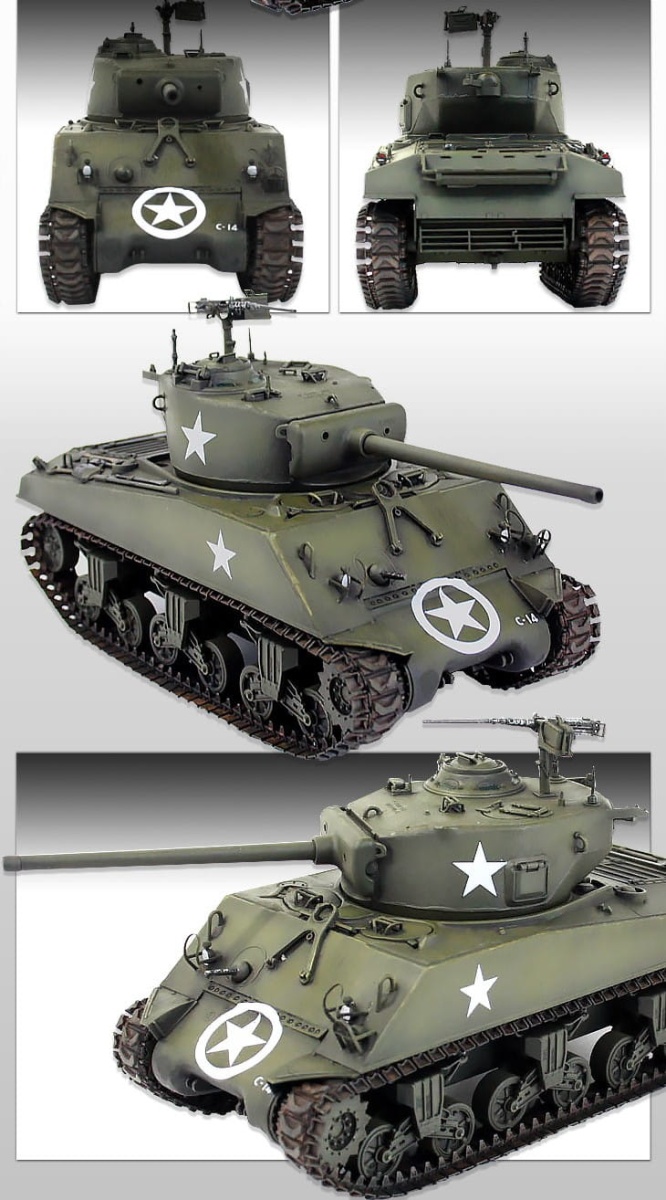 Zdjęcie dodatkowe produktu M4A3 (76)W US Army Battle of Bulge 1:35 Academy 13500