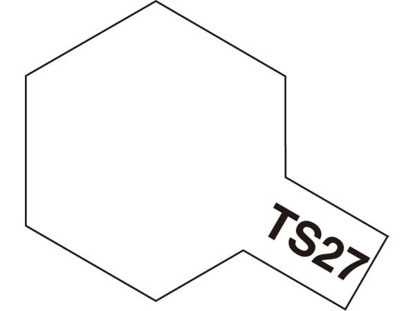 Zdjęcie główne produktu Tamiya 85027 TS-27 Matt White Farba Spray 100ml TS27