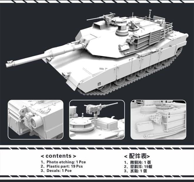 Zdjęcie dodatkowe produktu M1A2 SEP Main Battle Tank 1:72 Flyhawk 3300