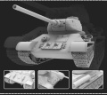 Zdjęcie dodatkowe produktu T34/85 Medium Tank (Chinese People Volunteer Army) 1:72 Flyhawk 3022