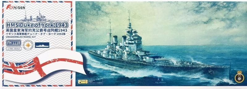 Zdjęcie główne produktu HMS Duke of York 1943 1:700 Flyhawk 1118