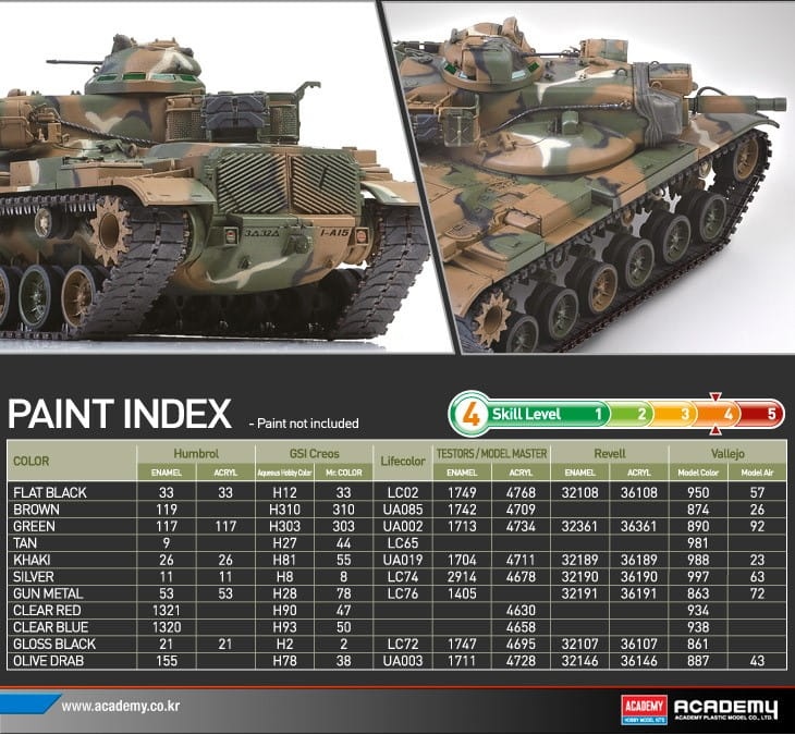 Zdjęcie dodatkowe produktu M60A2 Patton 1:35 Academy 13296