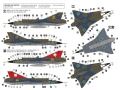 Zdjęcie dodatkowe produktu Saab J-35F Draken 1:72 Hobby 2000 72055