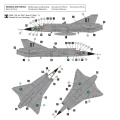 Zdjęcie dodatkowe produktu Saab J-35F Draken 1:72 Hobby 2000 72055