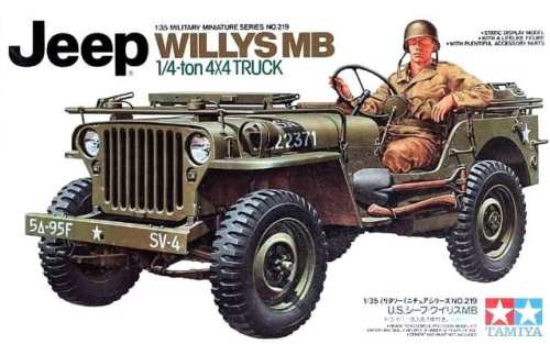 Jeep Willys MB. 1/4-Ton Truck 1:35 Tamiya 35219