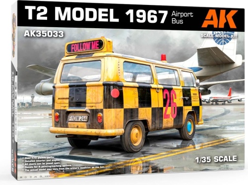 T2 Model 1967 Airport Bus 1:35 AK Interactive 35033