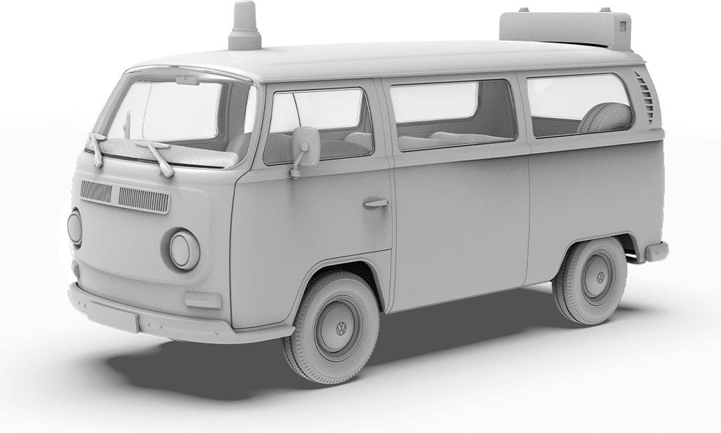 Zdjęcie dodatkowe produktu T2 Model 1967 Airport Bus 1:35 AK Interactive 35033