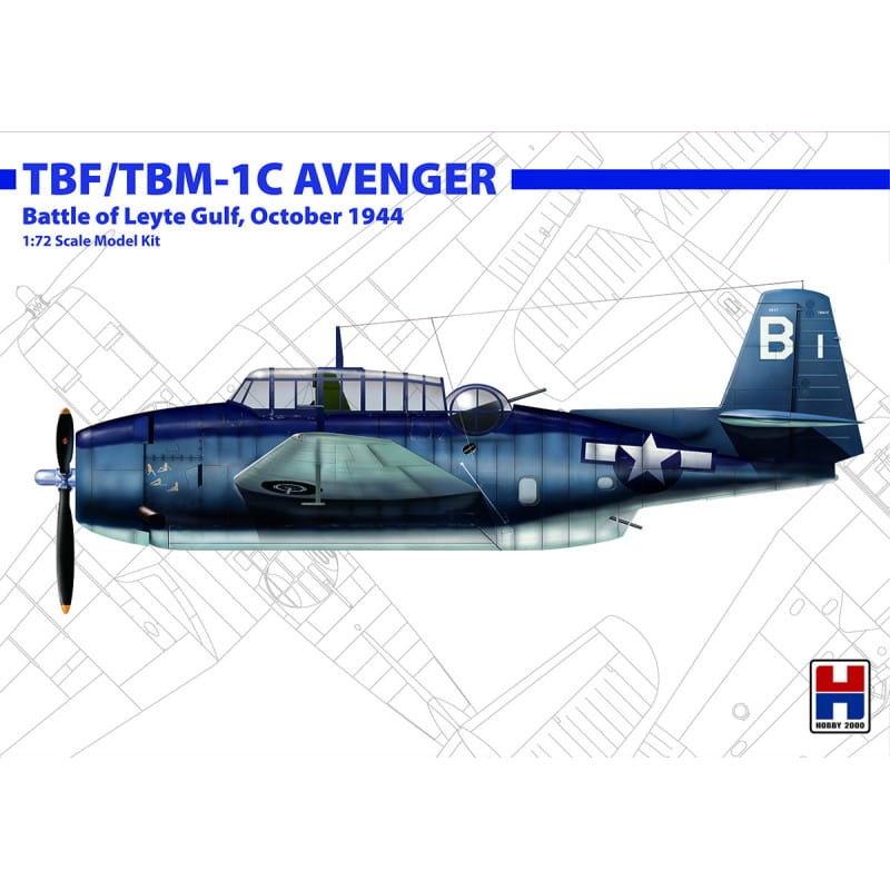 Zdjęcie główne produktu TBF/TBM-1C Avenger Oct. 1944 1:72 Hobby 2000 72010