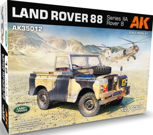 Land Rover 88 Series IIA Rover 8 1:35 AK Interactive 35012