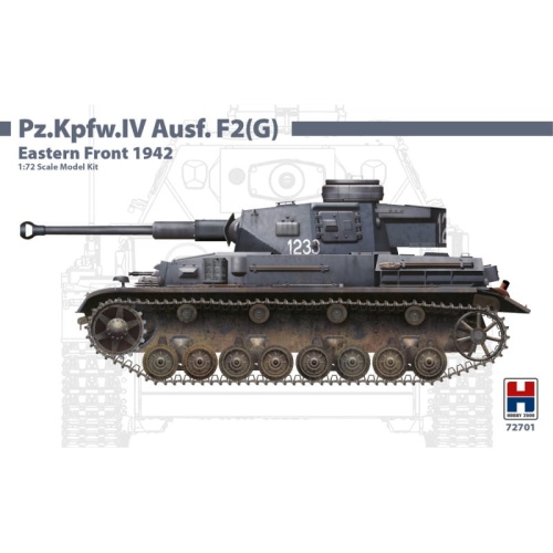 Pz.Kpfw.IV Ausf.F2 (G) Eastern Front 1942 1:72 Hobby 2000 72701