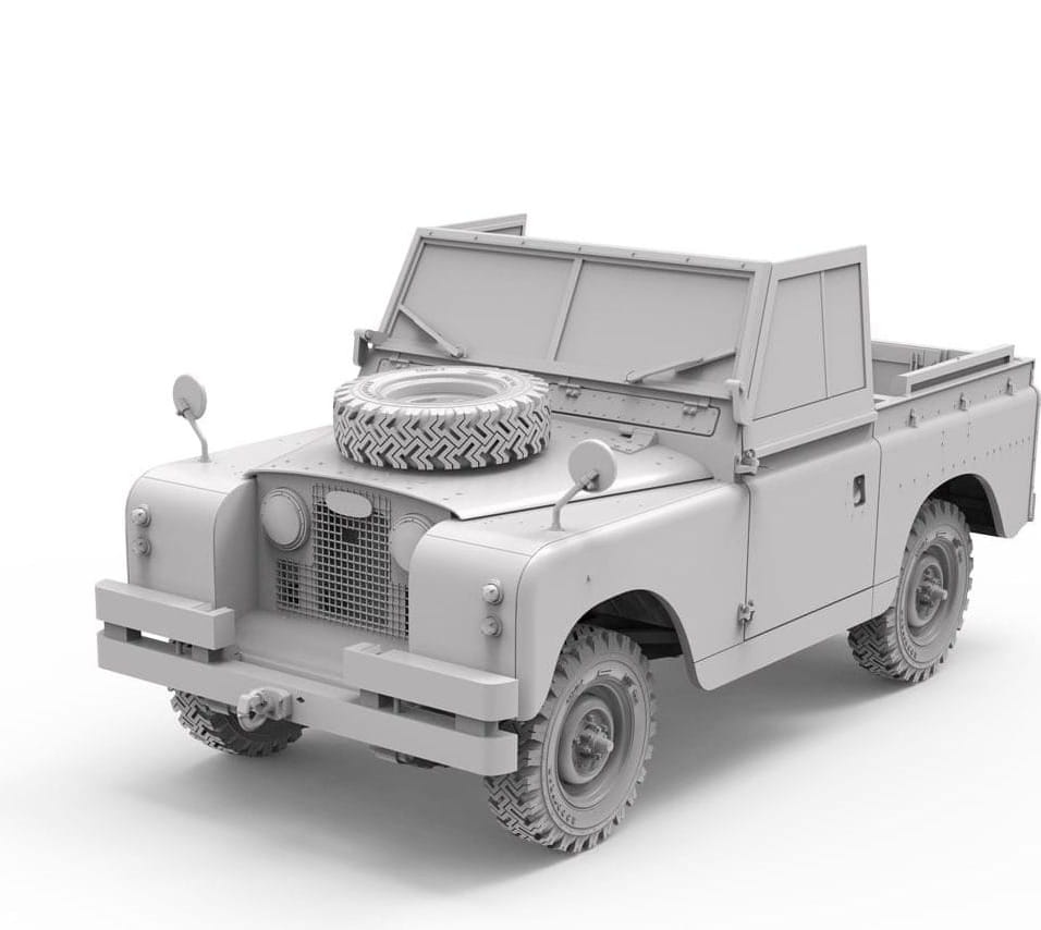 Zdjęcie dodatkowe produktu Land Rover 88 Series IIA Rover 8 1:35 AK Interactive 35012