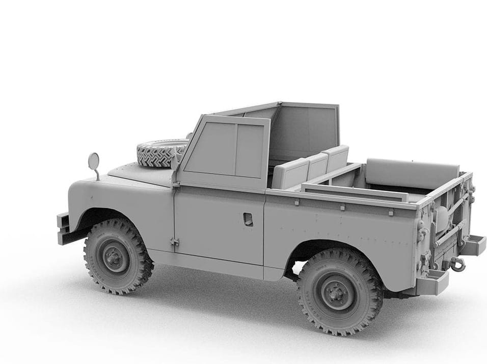 Zdjęcie dodatkowe produktu Land Rover 88 Series IIA Rover 8 1:35 AK Interactive 35012