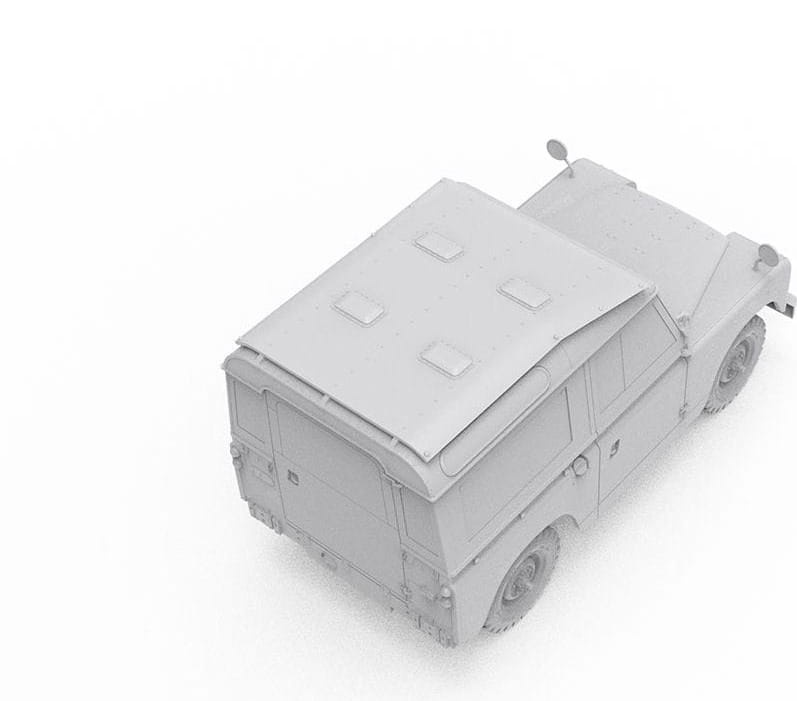 Zdjęcie dodatkowe produktu Land Rover 88 Series IIA Station Wagon 1:35 AK Interactive 35013