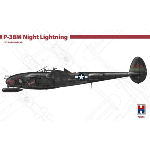 P-38M Night Lightning 1:72 Hobby 2000 72043