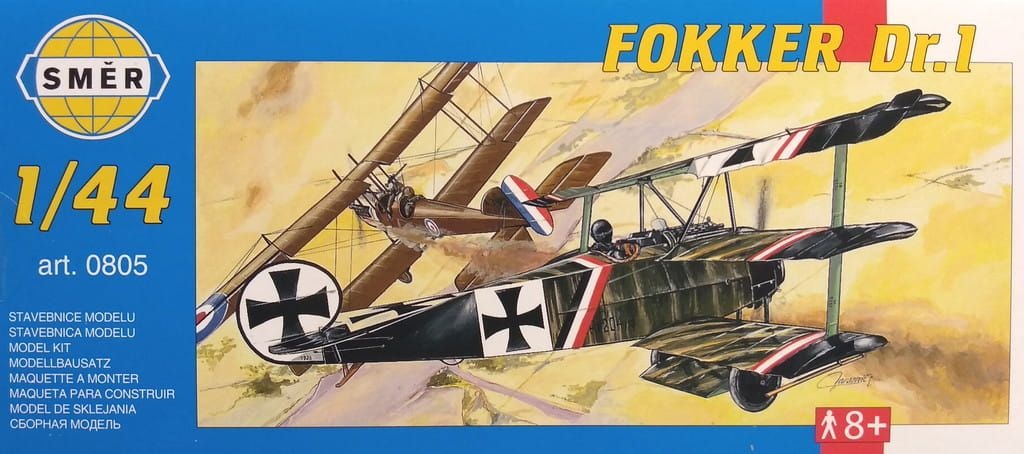 Zdjęcie główne produktu Fokker Dr. 1 1:44 Smer 0805
