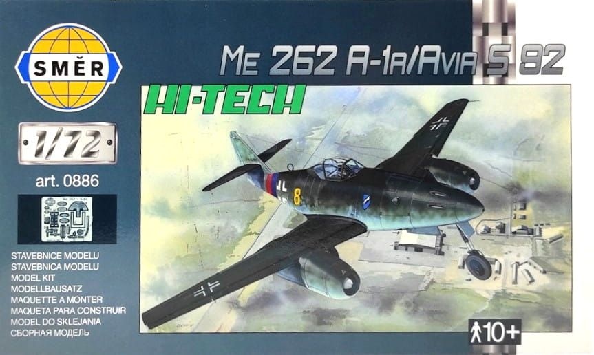 Zdjęcie główne produktu Me-262 A1A Hi-Tech 1:72 Smer 0886