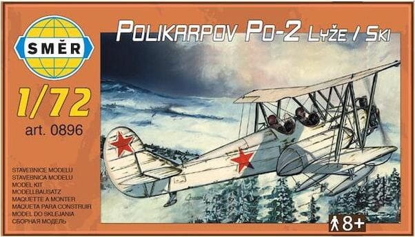 Zdjęcie główne produktu Polikarpov Po-2 Lyze / Ski 1:72 Smer 0896