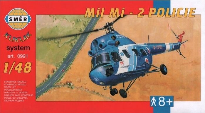 Zdjęcie główne produktu Mil Mi-2 Policie 1:48 Smer 0991