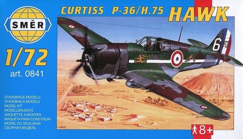 Curtiss P-36/H75 Hawk 1:72 Smer 0841