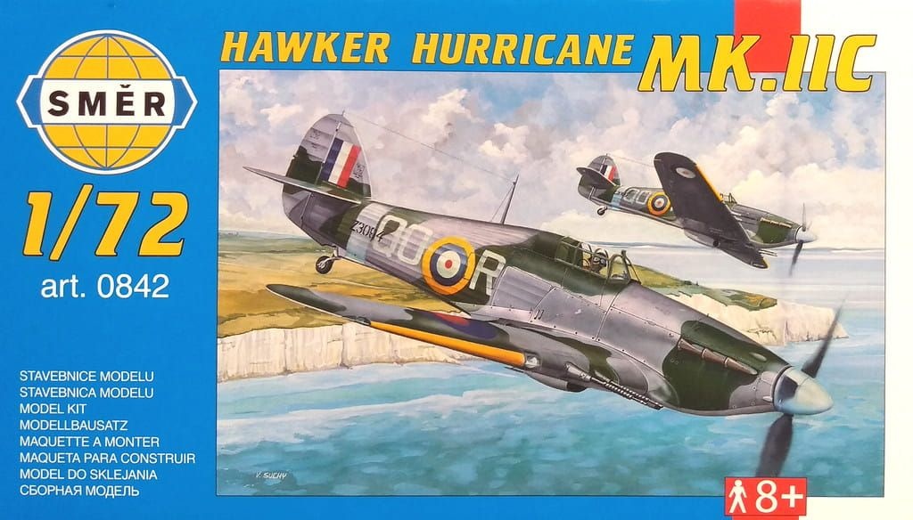 Zdjęcie główne produktu Hurricane Mk IIc 1:72 Smer 0842