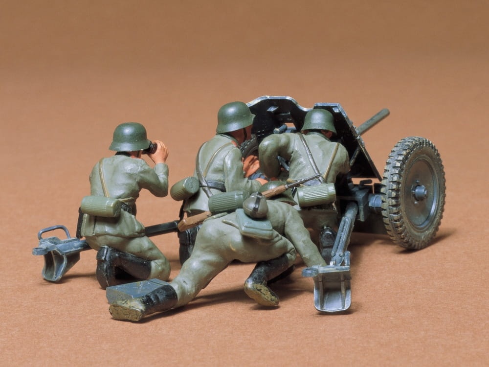 Zdjęcie dodatkowe produktu Niemieckie działo przeciwpancerne 37mm 1:35 Tamiya 35035
