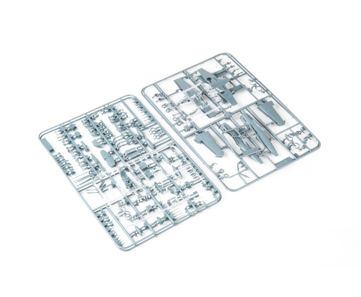Zdjęcie dodatkowe produktu Afrika Messerschmitt Bf 109F-4/G-2/G-4 Limited Edition Dual Combo 1:72 Eduard 2112