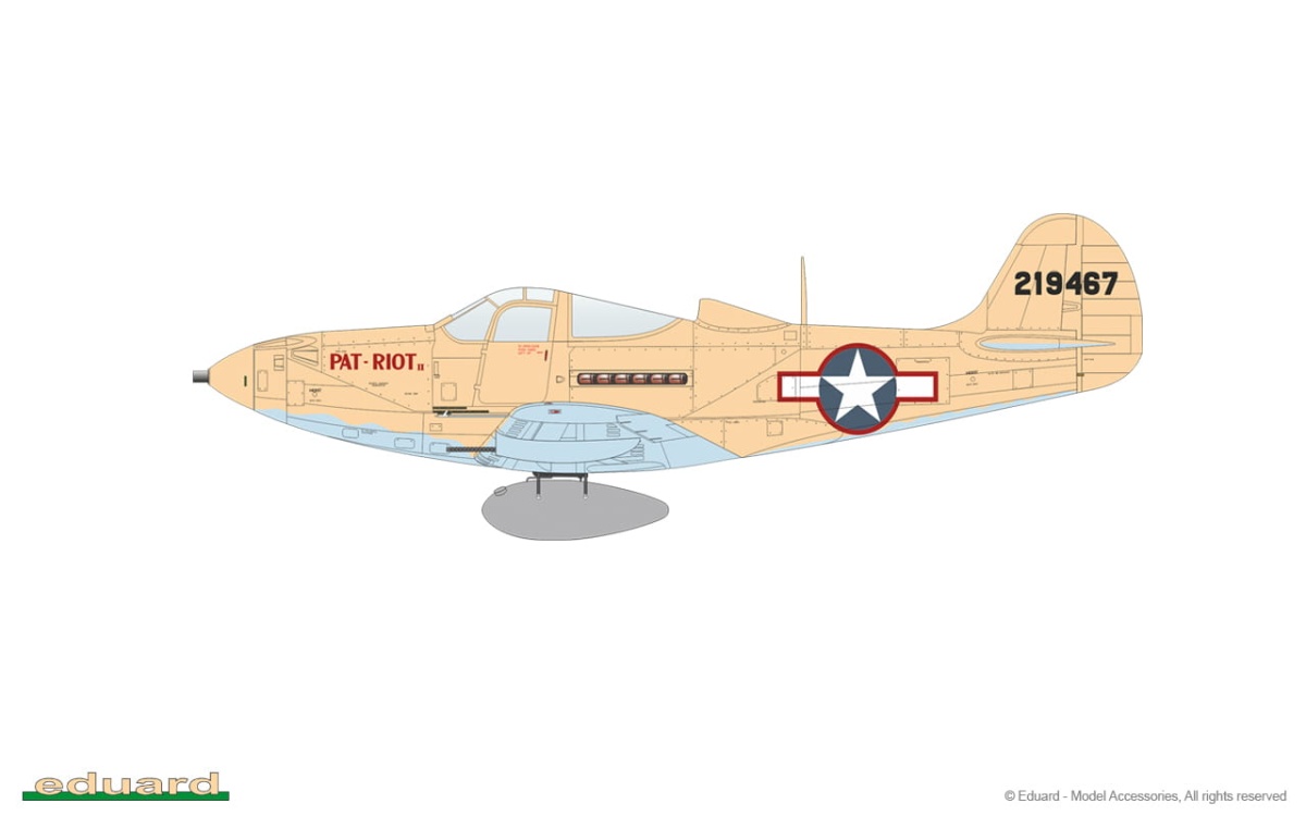 Zdjęcie dodatkowe produktu P-39Q Aircobra Weekend edition 1:48 Eduard 8470