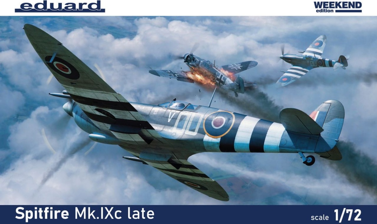 Zdjęcie główne produktu Spitfire Mk.IXc Late 1:72 Eduard 7473