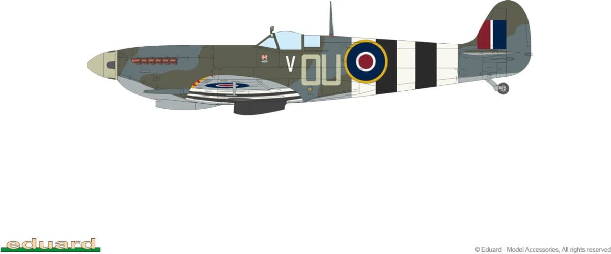 Zdjęcie dodatkowe produktu Spitfire Mk.IXc Late 1:72 Eduard 7473
