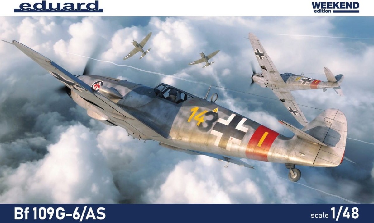 Zdjęcie główne produktu Bf 109G-6/AS Weekend Edition 1:48 Eduard 84169