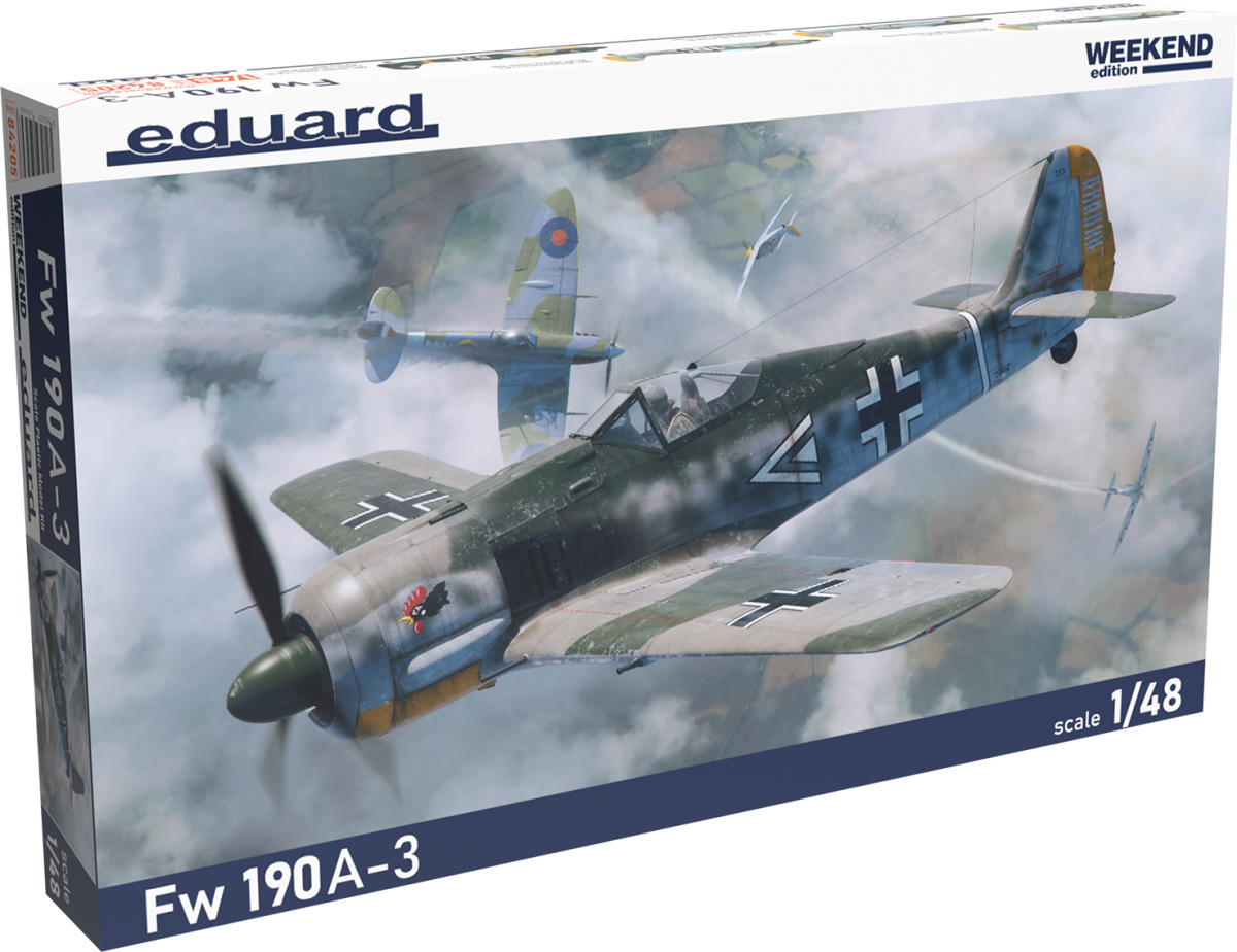 Zdjęcie dodatkowe produktu Fw 190A-3 Weekend Edition 1:48 Eduard 84205