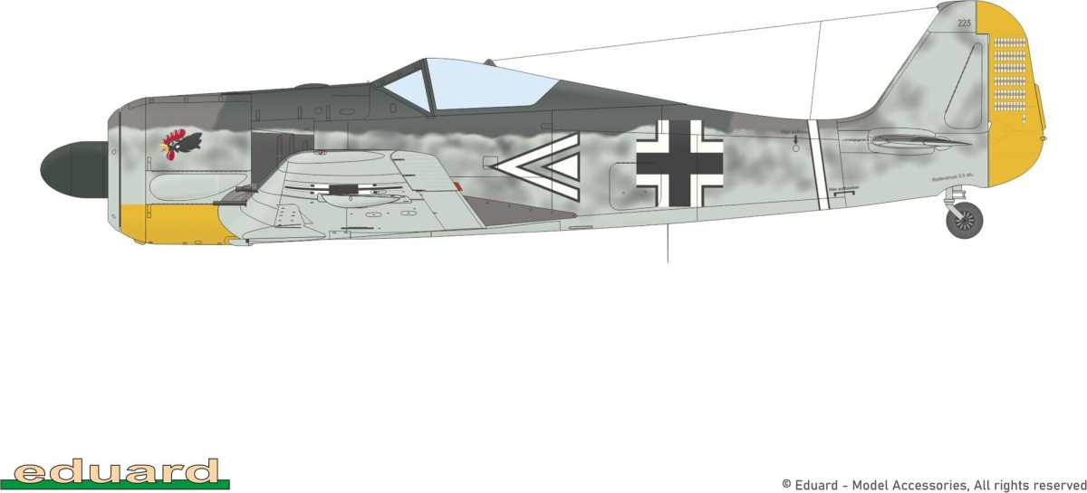 Zdjęcie dodatkowe produktu Fw 190A-3 Weekend Edition 1:48 Eduard 84205