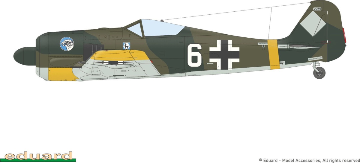 Zdjęcie dodatkowe produktu Fw 190A-3 Weekend Edition 1:48 Eduard 84205