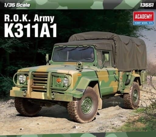 Zdjęcie główne produktu R.O.K. Army K311A1 1:35 Academy 13551