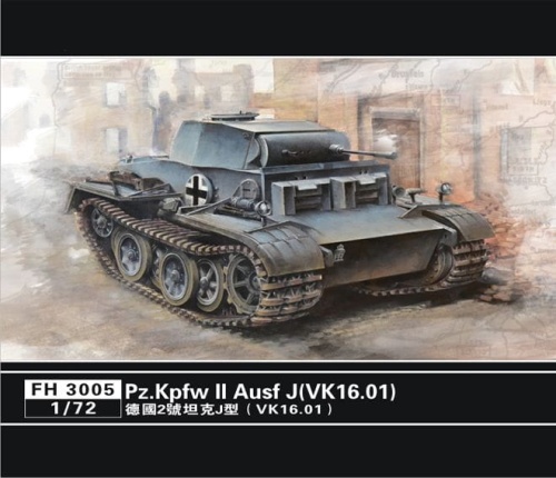 German Pz.Kpfw. II Ausf. J (VK 16.01) 1:72 Flyhawk 3005