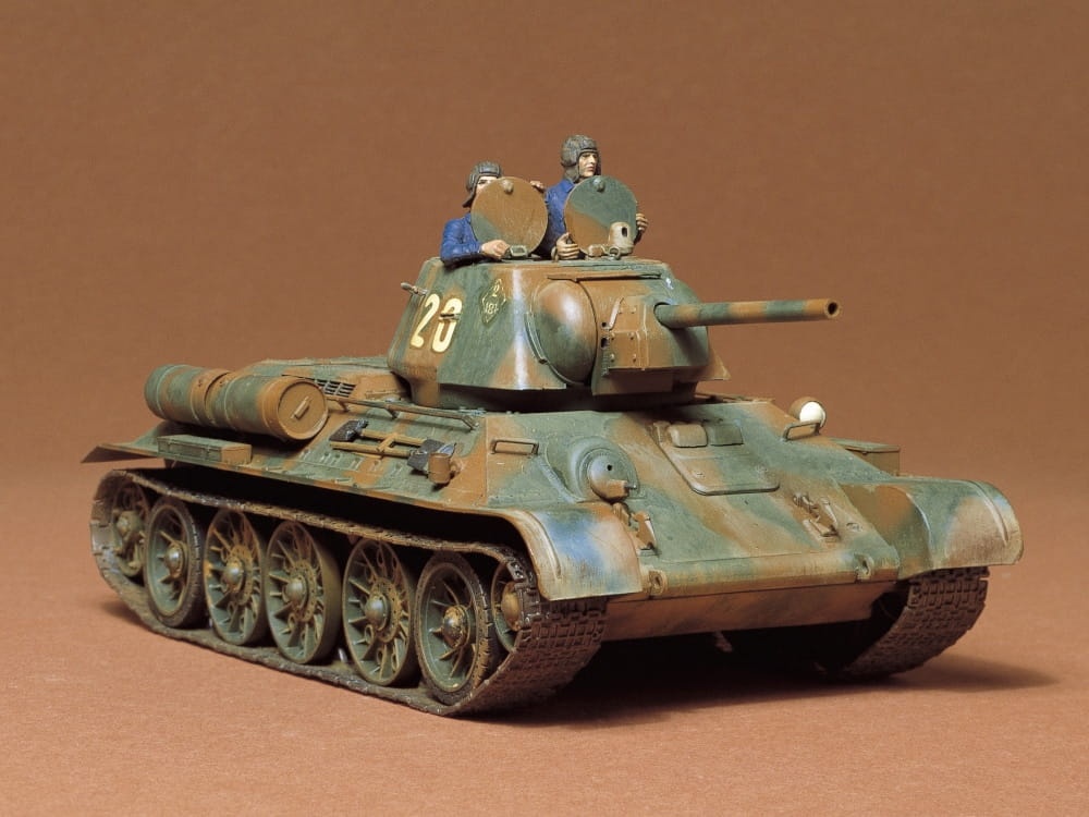 Zdjęcie dodatkowe produktu T34/76 Radziecki czołg 1943 1:35 Tamiya 35059