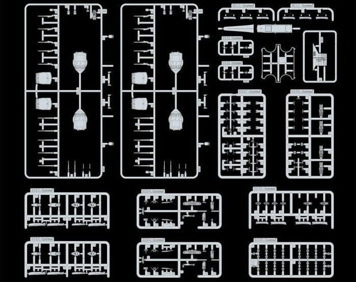 Zdjęcie dodatkowe produktu German Battlecruiser Scharnhorst 1943 1:700 Flyhawk 1148