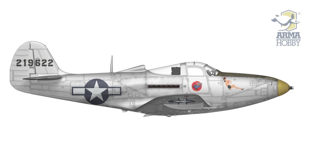 Zdjęcie dodatkowe produktu P-39 Airacobra Reconnaissance 1:72 Arma Hobby 70058