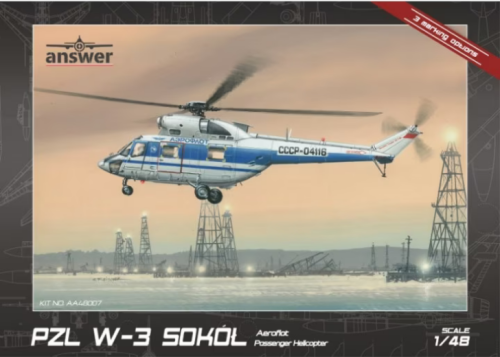 PZL W-3 Sokół Aeroflot 1:48 Answer AA48007
