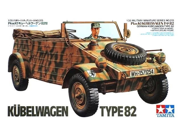 Zdjęcie główne produktu German Kubelwagen Typ 82 1:35 Tamiya 35213