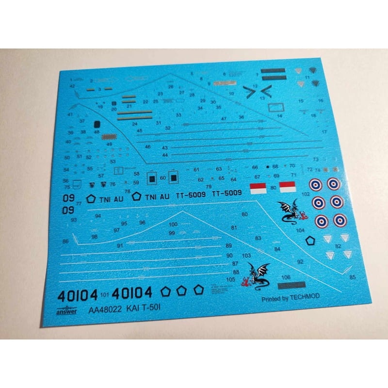 Zdjęcie dodatkowe produktu KAI TA-50 Golden Eagle 1:48 Answer AA48022