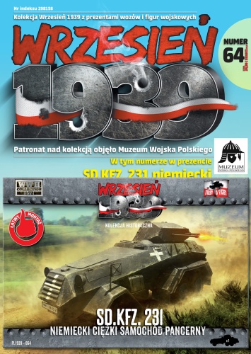Sd.Kfz. 231 Niemiecki ciężki samochód pancerny 1:72 First To Fight PL064