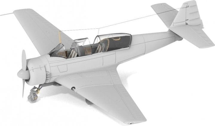 Zdjęcie dodatkowe produktu PZL TS-8 BIES Red Star vs. Black Cross 1:72 Answer AA72044