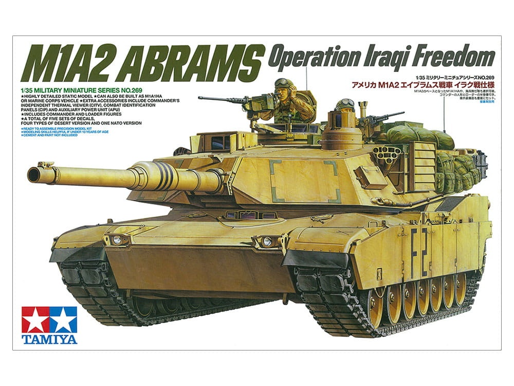Zdjęcie główne produktu M1A2 Abrams Operation Iraqi Freedom 1:35 Tamiya 35269