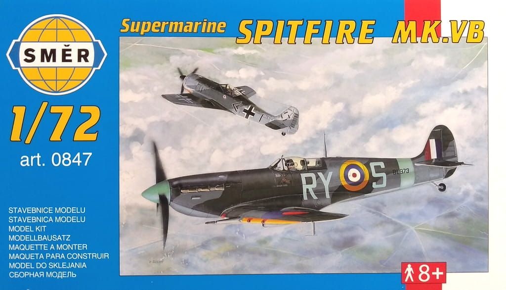 Zdjęcie główne produktu Spitfire Mk. Vb 1:72 Smer 0847