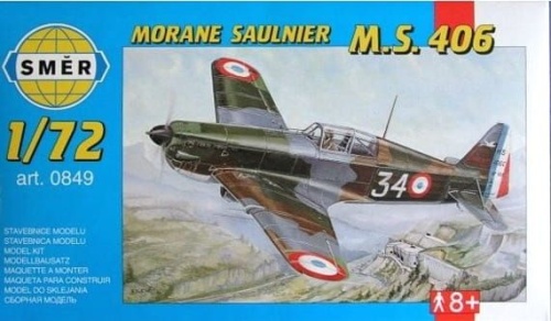 Morene Saulnier MS 406 1:72 Smer 0849