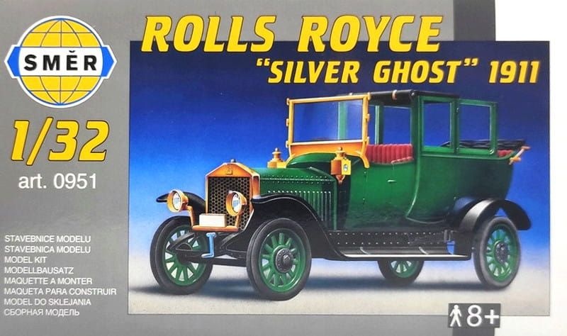 Zdjęcie główne produktu Rolls Royce Silver Ghost 1911 1:32 Smer 0951