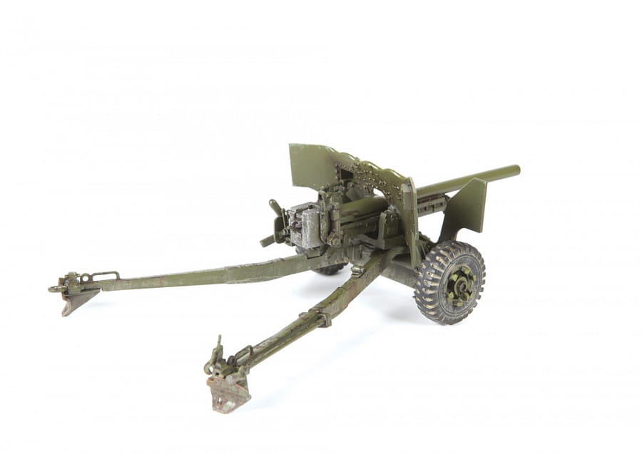 Zdjęcie dodatkowe produktu Brytyjskie działo przeciwpancerne QF 6 pdr Mk-II 1:35 Zvezda 3518